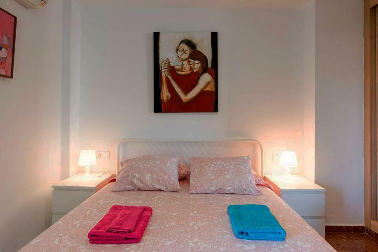 Apartamento Con Parking Gratuito Málaga Buitenkant foto